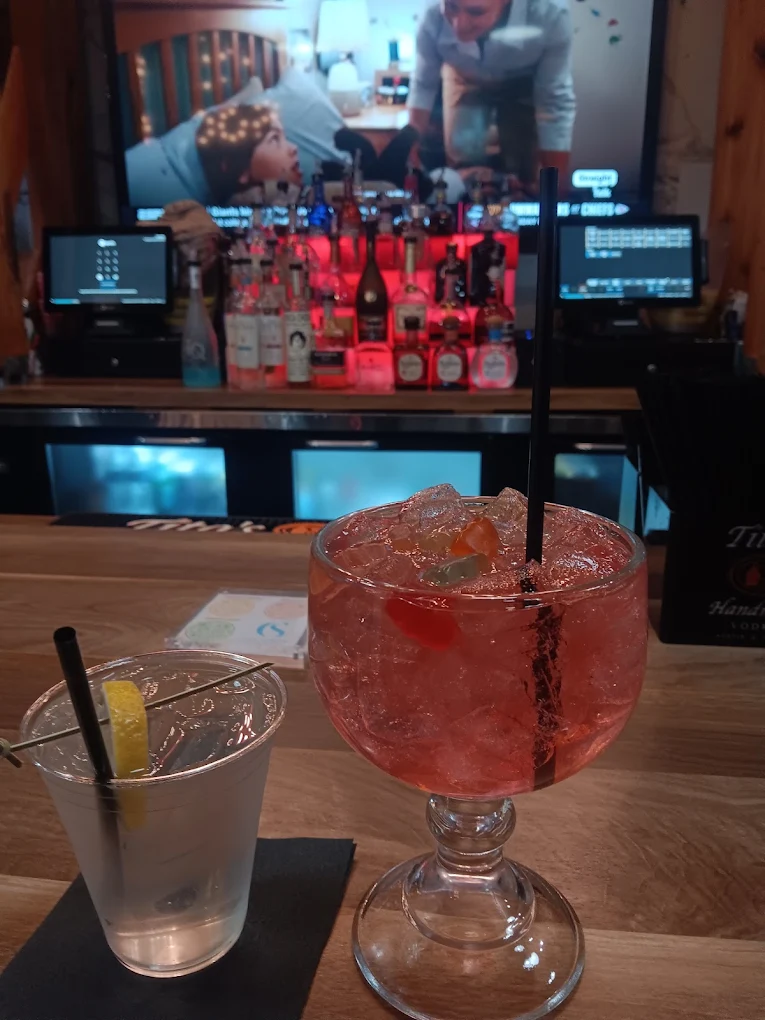 Colorful cocktails served at the City Social bar